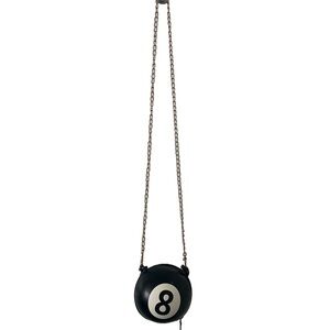 8 Ball purse with detachable chain